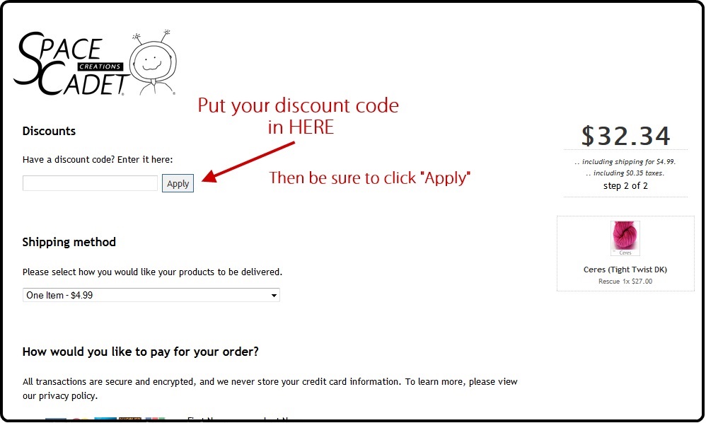 How to Use a Discount Code